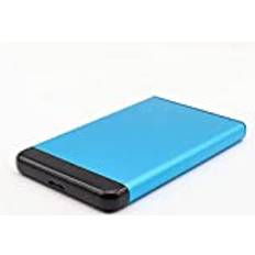 SUYING 2,5 tum extern hårddisk HDD 2 TB 1 TB 500 gb, Usb3.0 säkerhetskopieringslagring, lämplig för stationära datorer, Mackook, notebookdatorer, Ps4, smart tv blå 500 GB