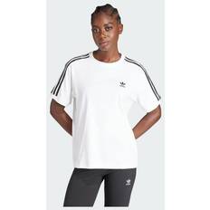 Wit T-shirts Adidas 3-Stripes T-shirt - White