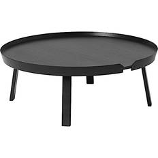 Ash Coffee Tables Muuto Around XL Black Coffee Table 95cm