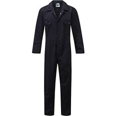 Blue Overalls Fort 318-NVY-XL 318 Workforce Coverall Navy Blue