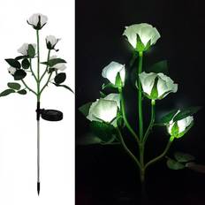 Garden & Outdoor Environment HKHBJS Solar Flowers Roses Lights Garden