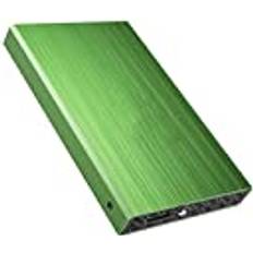 SUYING Hdd extern hårddisk 2 TB 1 TB 500 GB 320 gb, USB 3.0 bärbar extern lagring backup, lämplig för PC stationär dator, Macbook, bärbar dator, Ps4, Xbox, Smart TV 60 GB, grön