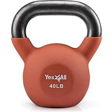 Yes4All Weights Yes4All Yes4All Neoprene Coated Kettlebell Weights, Strength Training Kettlebells 40Lb Spice Route