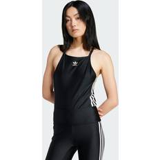 Puuvilla Muotoilevat alusvaatteet Adidas 3-Stripes Bodysuit - Black