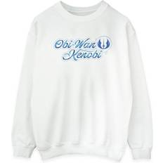 Gensere Star Wars Obi-Wan Kenobi Logo Sweatshirt White