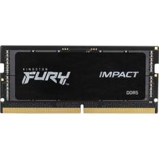 16 GB - 6400 MHz - DDR5 Memorie RAM Kingston FURY Impact Black DDR5 6400MHz 16GB ECC (KF564S38IB-16)