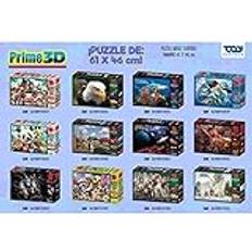 Prime 3D 500 Pieces Zoo Selfie Puzzle Blue