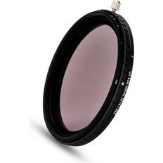 JJC JJC 2-in-1 62mm Variable ND Filter & CPL Polarizer Filter, 5 Hard Stops ND2-ND32 Adjustable Neutral Density Filter, Including Moistureproof Storage Case and Lens Cap