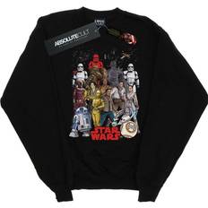 Star Wars The Rise Of Skywalker Character Collage Sweatshirt Black