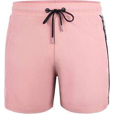 Pink - Unisex Badetøj YEAZ Sportsbadebukser Seabeat - Gammelrosa/Sort/Hvid