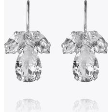 Rosa Örhängen Caroline Svedbom Petite Timo Rhodium Crystal
