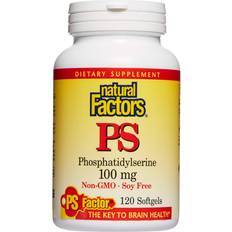 Phosphatidylserine Natural Factors PS Phosphatidylserine 100mg 120 st