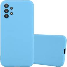 Cover per cellulari Cadorabo CANDY BLUE Case for Samsung Galaxy A32 4G Cover Protection TPU Silicone Gel Back case Blue