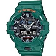 Grønn Armbåndsur Casio G-Shock Beliebte Spirited Colors Grün Analog Digital Quarz GA-700SC-3A GA700SC-3 200M