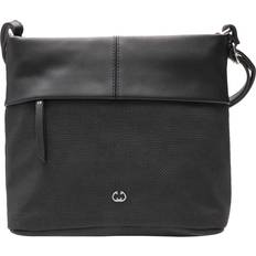 Gerry Weber Tasker Gerry Weber Umhängetasche, Kunstleder, Emblem, Reißverschluss, für Damen, schwarz