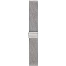 Fossil Men Watch Straps Fossil für 12 mm LiteHide Leder Silber, S221481