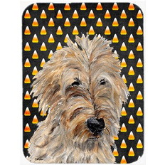 Kitchen Accessories Caroline's Treasures Golden Doodle 2 Candy Corn Halloween Chopping Board