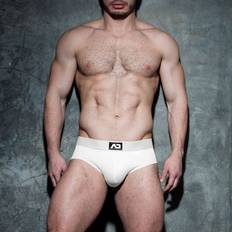 Dame - Microfiber Underbukser AD Fetish Fetish Briefs White