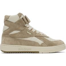 Off-White & Beige University High Top Sneakers White Camel IT