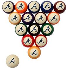 Imperial Cream Atlanta Braves Retro Billiard Ball Set