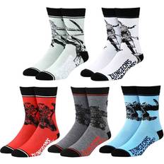 Intimo Dungeons & Dragons Character Crew Socks - 5 Pair