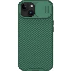 Nillkin CamShield Pro Series Hardcase Hülle iPhone 15 Plus Smartphone Hülle, Grün