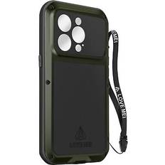 LOVE MEI Full-Body Shockproof Waterproof Case iPhone 14 Pro Max Khaki