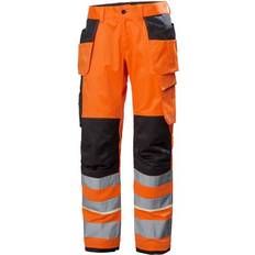 Helly Hansen Work Pants Helly Hansen UCME Construction Trousers CL2 - Hi Vis Orange/Ebony