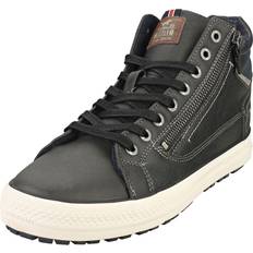 Mustang Herren Schuhe Mustang Sneaker Grau Flacher Absatz für Herren