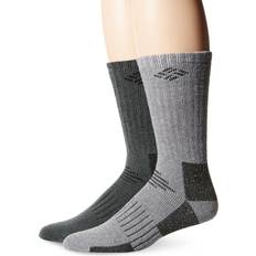 Columbia Underwear Columbia Men's 2-pack Wool-Blend Socks, 10-13, Multicolor