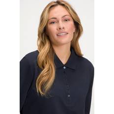 Damen - Wolle Poloshirts Ulla Popken Damen, große Größen, Basic Poloshirt