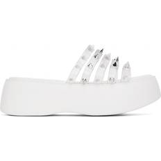 Jean Paul Gaultier White Melissa Edition Becky Punk Love Sandals White