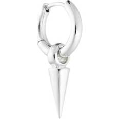 Juno Single Hoop - Silver