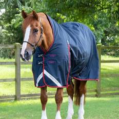 Equitazione Coperta impermeabile per cavalli Premier Equine Buster Hardy Bleu