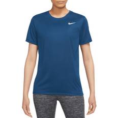 Tops Nike Women's Dri-FIT T-Shirt Court Blue/Pure/Htr/White