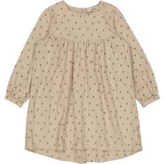 Wheat Girl's Fenja Dress - Gravel Sprucecone