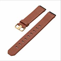 Leather Brown Watch Band 19mm