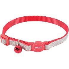 Zolux Chat - Colliers et laisses pour chiens Animaux de compagnie Zolux Cat Collar Red Nylon