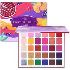Ucanbe UCANBE 30 Colors Eyeshadow Fruit Pie Filling Makeup Palette Highly Pigmented Shimmer Matte Glitter Metallic Neutral Dramatic Smooth Blendable Powder