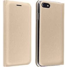 Avizar Funda Iphone 7 8 Se 2020 Libro Cartera Flip Book Cover Oro