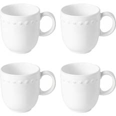 Costa Nova White Pearl Mug