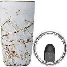 S'well Tumbler Med Lock 530 ml Calacatta Gold Termosmugg
