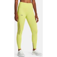 Yellow Tights Under Armour Women's RUSH SmartForm Leggings Lime Yellow Iridescent