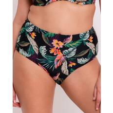 S Bikini Bottoms Curvy Kate Curvy Kate Cuba Libre High Waist Bikini Brief Print Mix