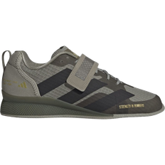 Adidas Adipower III Weightlifting - Silver Pebble/Core Black/Olive Strata