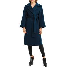 Turquoise - Women Coats Belle & Bloom BELLE AND BLOOM Stay Wild Oversize Wool Coat in Dark Teal