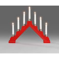 Konstsmide Adventsljusstakar Konstsmide Clove Stake Red Adventsljusstake 39cm