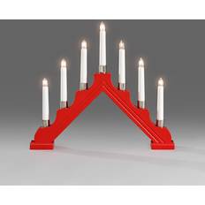 Red Candle Bridges Konstsmide Clove Stake Red Candle Bridge 39cm