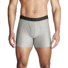 Stål Tøj Under Armour Performance Tech 6in 3-Pack Boxerjock - Steel
