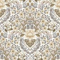 Wallpapers Galerie Floral Paisley Neutral Wallpaper Beige